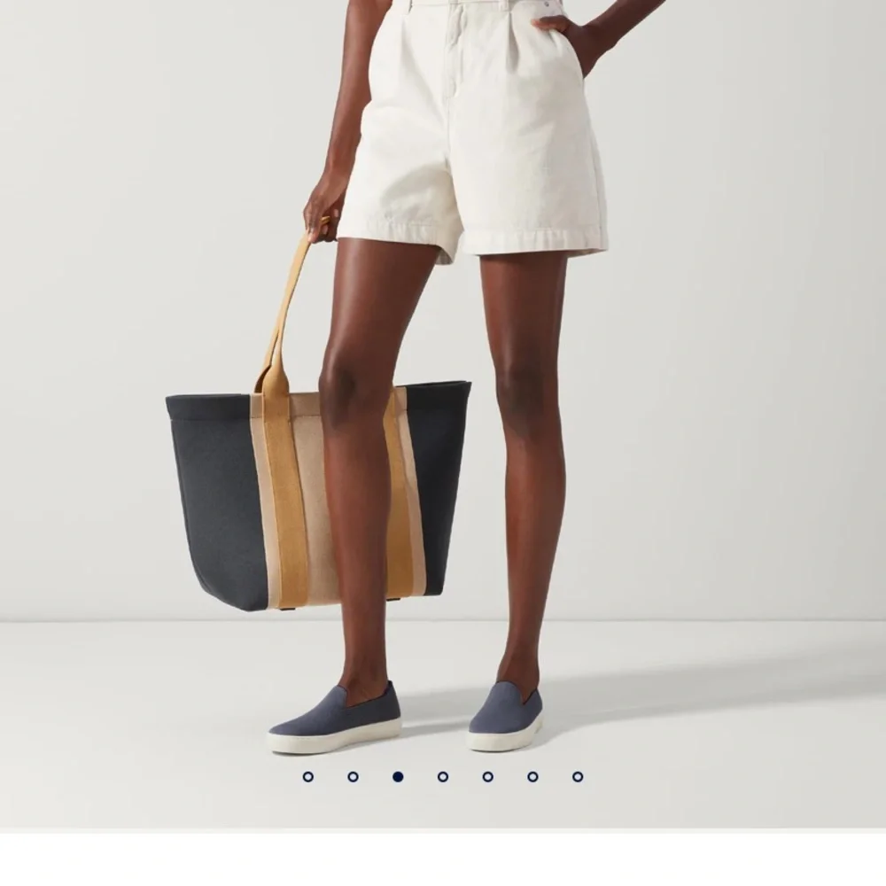 NWOB Rothy's Women's Navy Blue Slip-On Sneakers - Picture 6 of 9